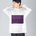 Noedewamaiの見下ろす街並み Big Long Sleeve T-Shirt