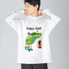 Kipのエンジョイゴルフ仲間たち Big Long Sleeve T-Shirt