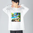 ソラのお店屋さんのちょっと休んでかない？ Big Long Sleeve T-Shirt