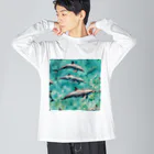 ma_kagawaのハワイのイルカ Big Long Sleeve T-Shirt