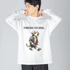 AMERICAN DOG.のAMERICAN DOG. Big Long Sleeve T-Shirt