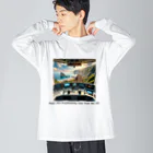 チェリモヤの運転席からの絶景 Big Long Sleeve T-Shirt