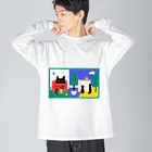 ryujiのお上品なおネコ様のデザイン４ Big Long Sleeve T-Shirt