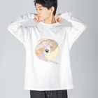 HARE_to_KEのにゃんきょくず ビッグシルエットロングスリーブTシャツ