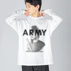 部屋とデニムとわたしのU.S.ARMYな聖徳太子さん Big Long Sleeve T-Shirt