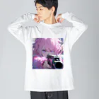 ぶーたんの火花散る戦場 Big Long Sleeve T-Shirt