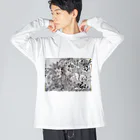 White-Holeのライトランゲージアート Big Long Sleeve T-Shirt