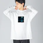 hanako_love_itemの可愛いホラー ビッグシルエットロングスリーブTシャツ