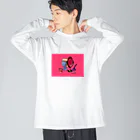 ときどきサボタージュのA Life of A City Girl Big Long Sleeve T-Shirt