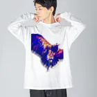 いろはにほの店。の猛禽類。 Big Long Sleeve T-Shirt