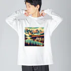 aircooled3のザ カナダの自然 観光地 Big Long Sleeve T-Shirt