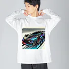 Makisuのラージ Big Long Sleeve T-Shirt