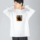 nkbg50のモンスターシリーズ（リアル）：Chimera Big Long Sleeve T-Shirt