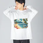 はちみつあめの常夏リゾート Big Long Sleeve T-Shirt