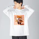 dcgnori／ワンコ画像の歌うワンコ、２ Big Long Sleeve T-Shirt