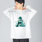 ゆめのかすずめの翠はなんとなく憂鬱 Big Long Sleeve T-Shirt