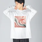 chan-takehaniの流動する美 Big Long Sleeve T-Shirt