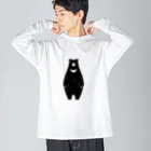 m0nec0のツキノワグマ Big Long Sleeve T-Shirt