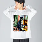 Ppit8の行ってらっしゃいませ！お留守番はお任せあれ！ Big Long Sleeve T-Shirt