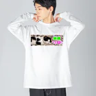 てこパカ🍀(tecopaca) の咲顔ちゃこ Big Long Sleeve T-Shirt