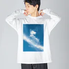 IMABURAIのClimbing the clouds Big Long Sleeve T-Shirt