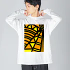 LiNKaGeのSUN ビッグシルエットロングスリーブTシャツ