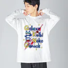 ギャネック屋のギャネック＆ロケット ビッグシルエットロングスリーブTシャツ