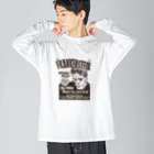 Bunny Robber GRPCのFRANKENSTEIN DISPLAY Big Long Sleeve T-Shirt