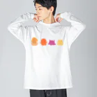 n555のうみのいきもの ビッグシルエットロングスリーブTシャツ