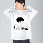 ¥anagawa Recordsの山本直樹×笹口騒音 わたしのうたはどこいった Big Long Sleeve T-Shirt