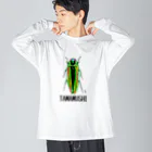 なで肩うさぎの美香堂のタマムシ Big Long Sleeve T-Shirt