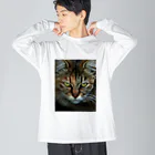 308GTBooのCAT ビッグシルエットロングスリーブTシャツ