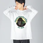 hsofficeの東静岡事務所のゴリラくん ビッグシルエットロングスリーブTシャツ