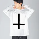 symptomaticのInverted cross ビッグシルエットロングスリーブTシャツ