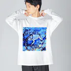 Fantastic FrogのFantastic Frog -Frozen Version- Big Long Sleeve T-Shirt