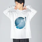 AZUKIのまる Big Long Sleeve T-Shirt