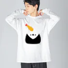 しろくま&ペンギン通信のヤンキーな天むすエナガ Big Long Sleeve T-Shirt