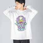 きゃべつばたけのアマビエ Big Long Sleeve T-Shirt