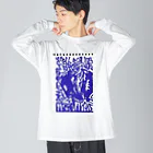 Nico_Maru_Donのピアノとピアニスト ビッグシルエットロングスリーブTシャツ