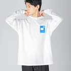空風屋の空風屋ロゴ Big Long Sleeve T-Shirt