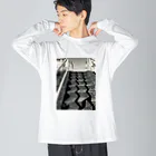 俺、本田の階段のかげ Big Long Sleeve T-Shirt