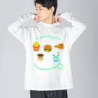 Yokokkoの店のYUMMY!!! ビッグシルエットロングスリーブTシャツ