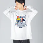 もしもしこちら文鳥のBOON BOON BURGER Big Long Sleeve T-Shirt