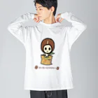 コーヒーレンジャーのコーヒーレンジャー緑 Big Long Sleeve T-Shirt