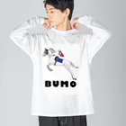 ユルークうーまショップのBUMO ビッグシルエットロングスリーブTシャツ