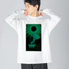 麟暁法師の翠環日食 Big Long Sleeve T-Shirt