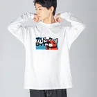 こばとん（ブルドックロック）のブルドックロック ver.1 Big Long Sleeve T-Shirt