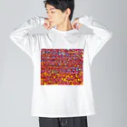 カヨラボ　スズリショップの夕焼け／カヨサトーTX Big Long Sleeve T-Shirt