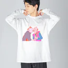 こうきしんチャンネルのROCK大名 Big Long Sleeve T-Shirt