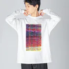 カヨラボ　スズリショップの夜明け／カヨサトーTX Big Long Sleeve T-Shirt